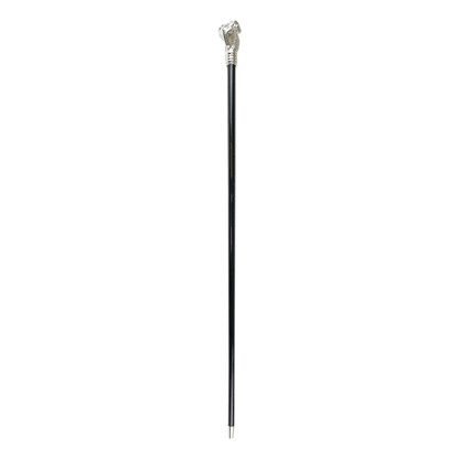 Classic Design Silver-Plated 925 Ram Handle Walking Stick