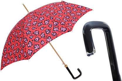 Funky Cheetah Automatic Opening Umbrella – Bold Italian Fashion
