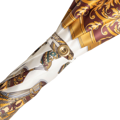 Designer Colorful Umbrella with Balloons Print and Acetate Handle