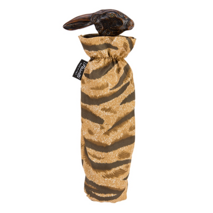 Chic Animalier Folding Umbrella with Rabbit Handle – Handmade in Italy