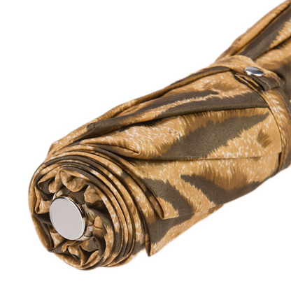 Chic Animalier Folding Umbrella with Rabbit Handle – Handmade in Italy