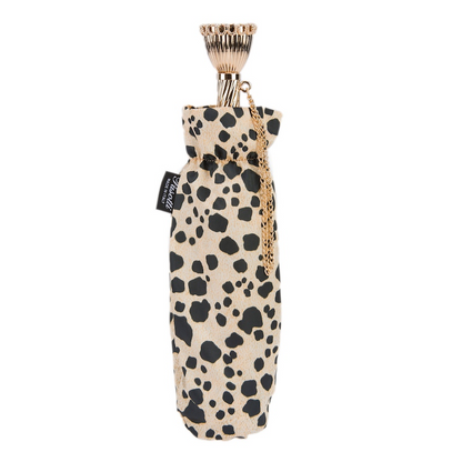 Handcrafted Leopard Print Folding Umbrella – Handmade in Italy