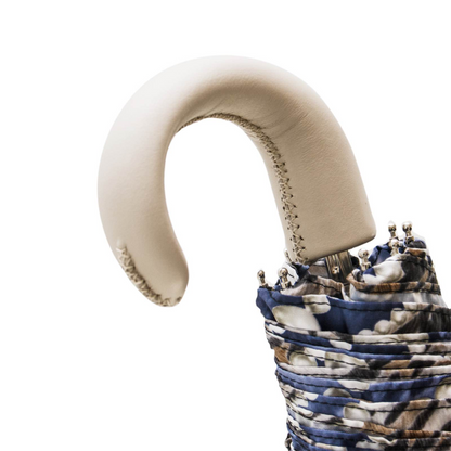 Elegant Design Folding Umbrella with Pearl Print – Handmade in Italy