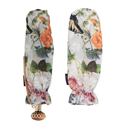 Luxury Butterflies Canopy Folding Umbrella – Handmade in Italy