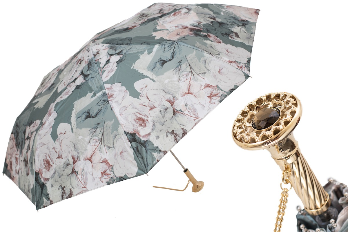 Handcrafted Luxury Collapsible Umbrella – Handmade in Italy