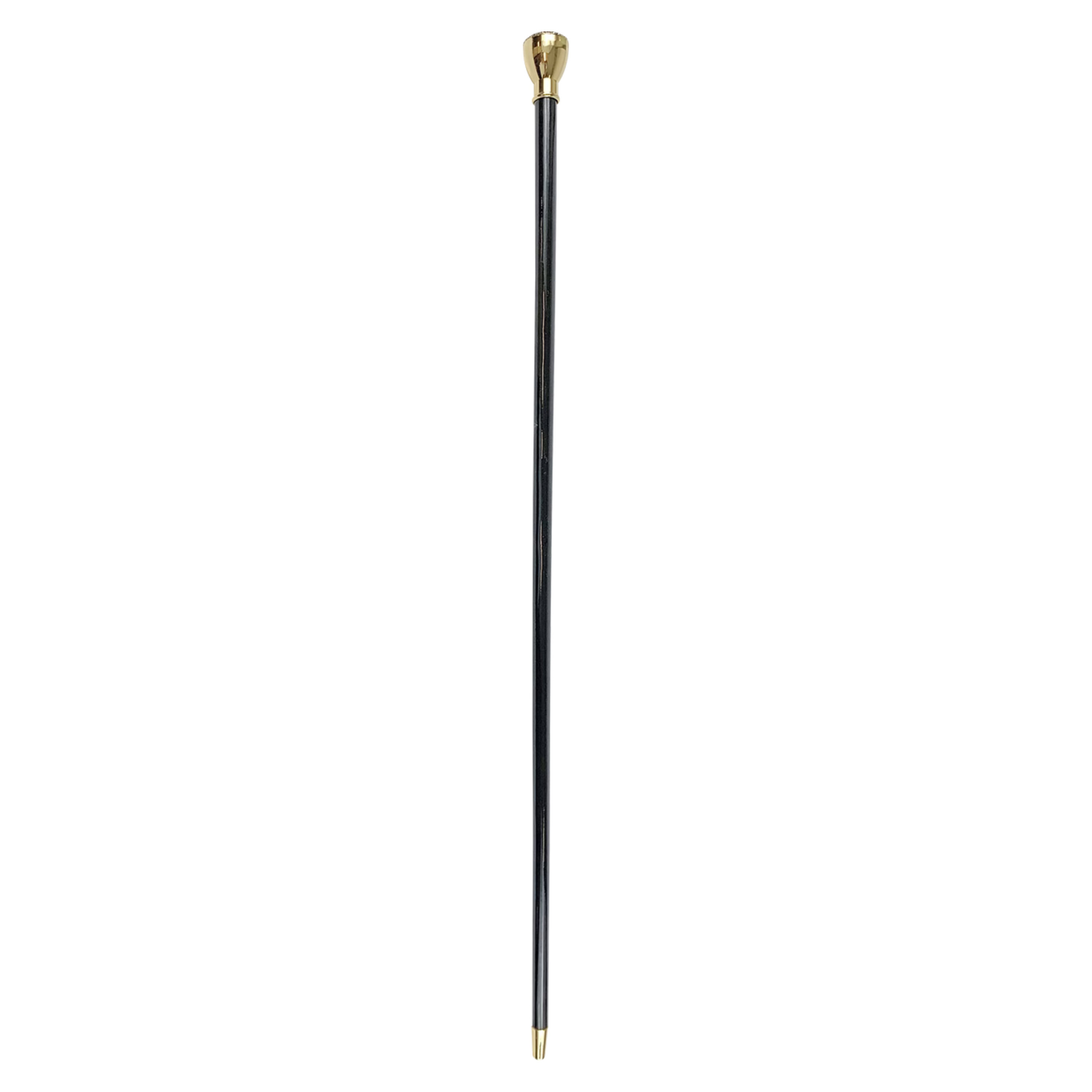 Luxury Gold-Plated Walking Cane with Tanzanite Crystals – Mylord