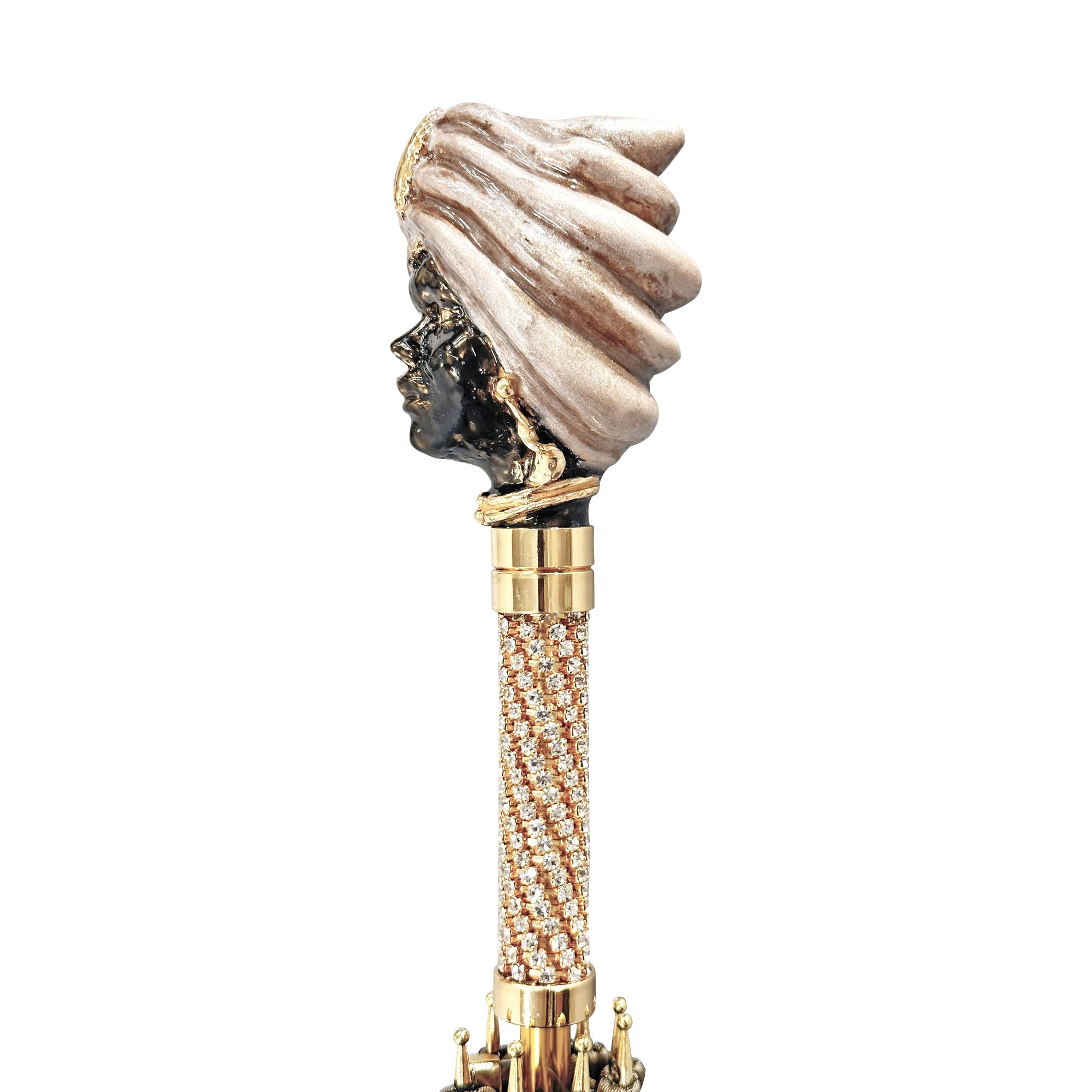 Exclusive Handle Sicilian Design Exclusive Umbrella