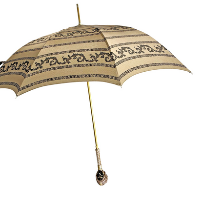 Exclusive Handle Sicilian Design Exclusive Umbrella