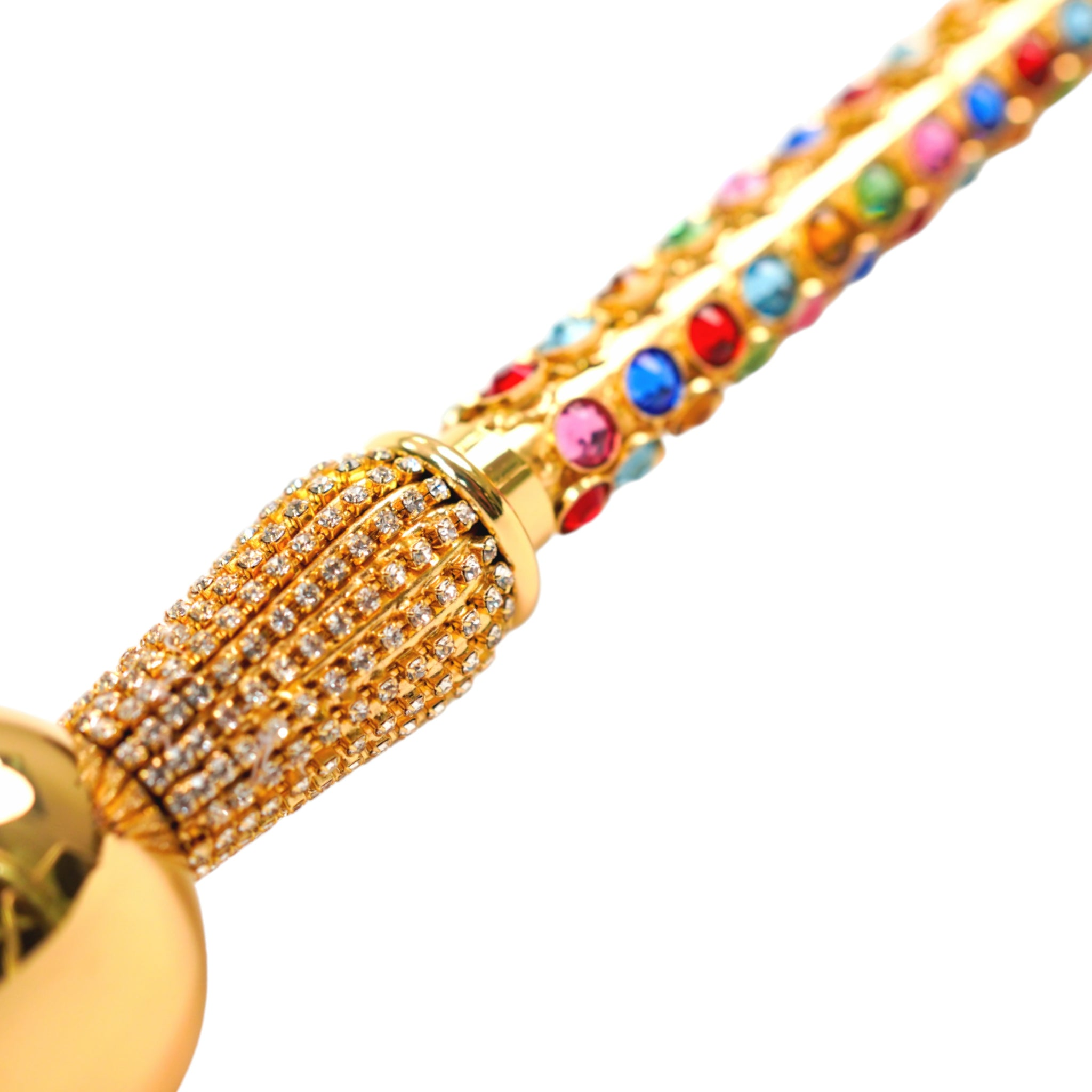 Exclusive Limited-Edition Crystal Umbrella with 24K Gold Handle