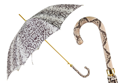 Eleganct Designer Handcrafted Python-Style Umbrella