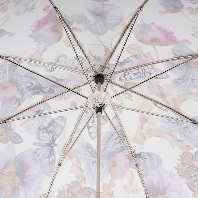Manual Opening Butterflies Parasol – Retro-Style Umbrella