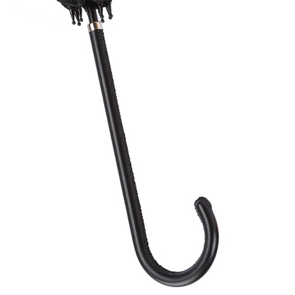 Manual Opening Striped Parasol – Handmade Italian Umbrella