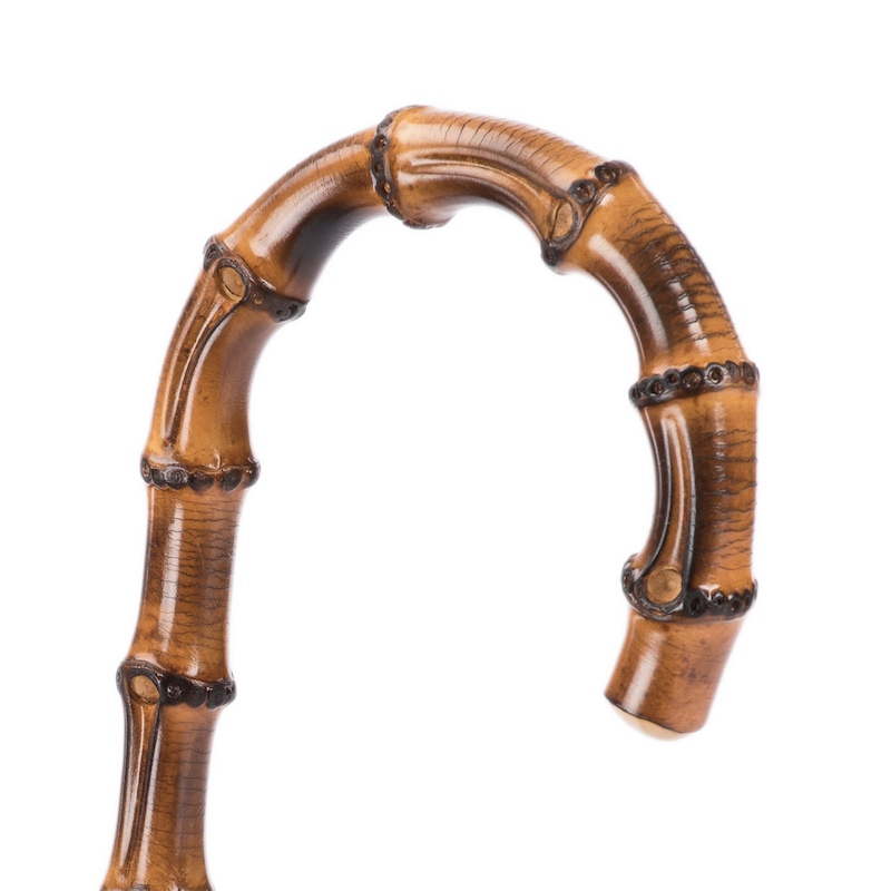 Flowered Parasol with Bamboo Handle – Handmade Umbrella