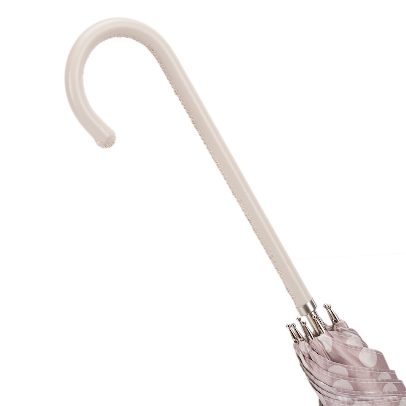 Manual Opening Polka Dot Parasol – Handmade Umbrella