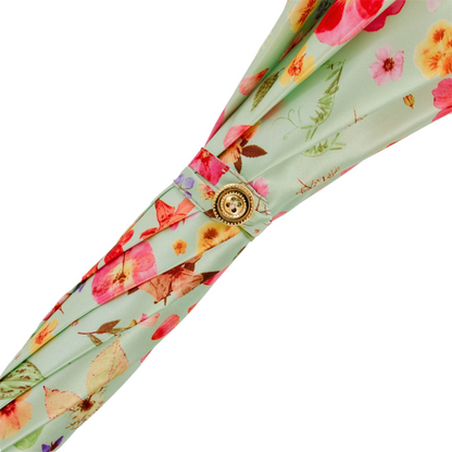 Chic Floral Design Parasol – Handmade Italian Umbrella