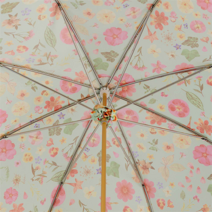Chic Floral Design Parasol – Handmade Italian Umbrella