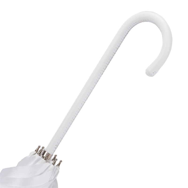 White Lace Wedding Parasol – Handmade Italian Umbrella