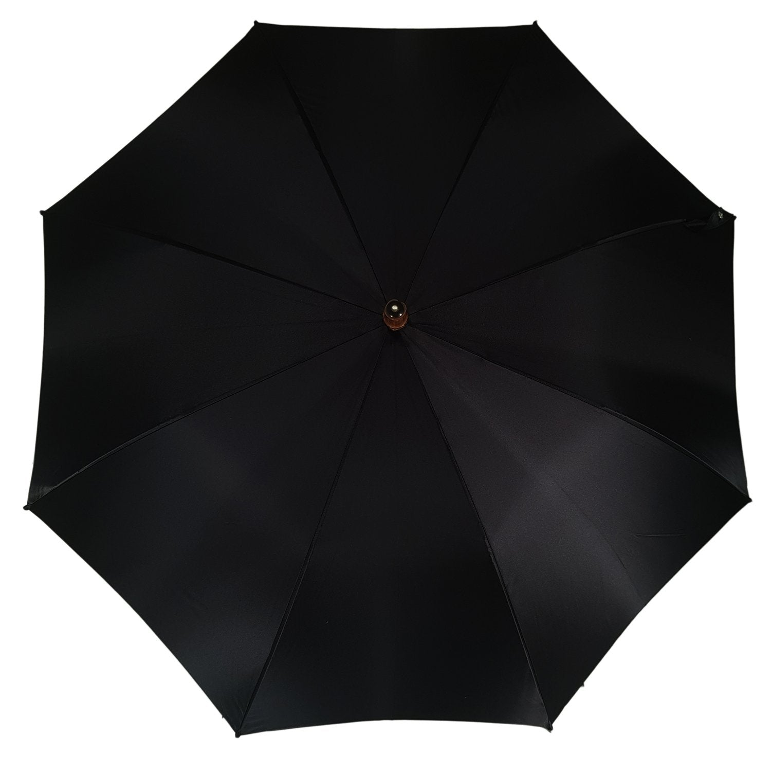 Classic Premium Automatic Black Umbrella with Whanghee Handle