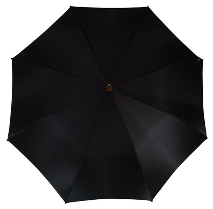 Classic Premium Automatic Black Umbrella with Whanghee Handle