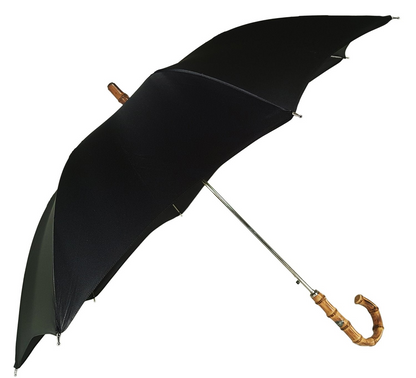 Classic Premium Automatic Black Umbrella with Whanghee Handle