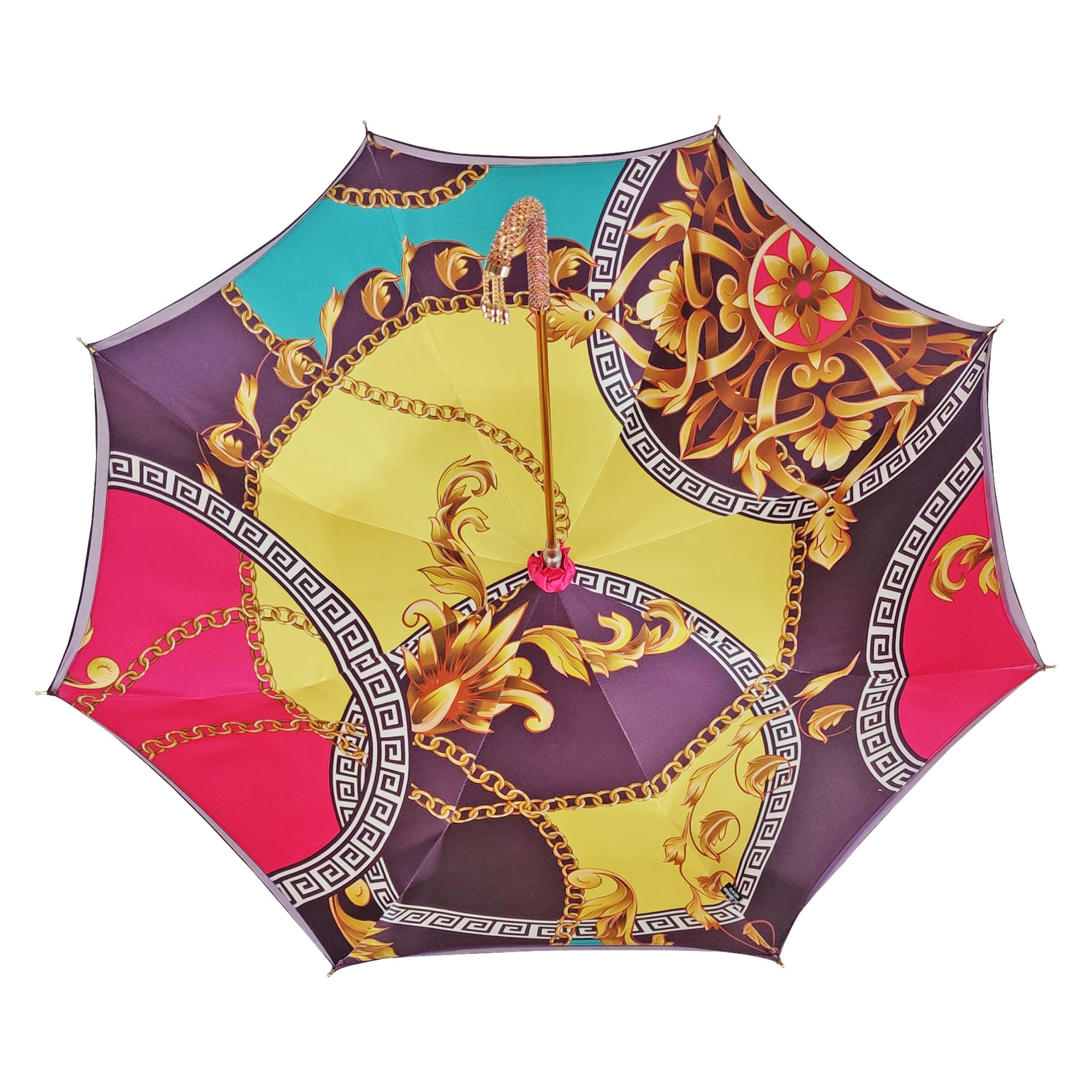 Beautiful Handcrafted Umbrella with Amethyst Crystals