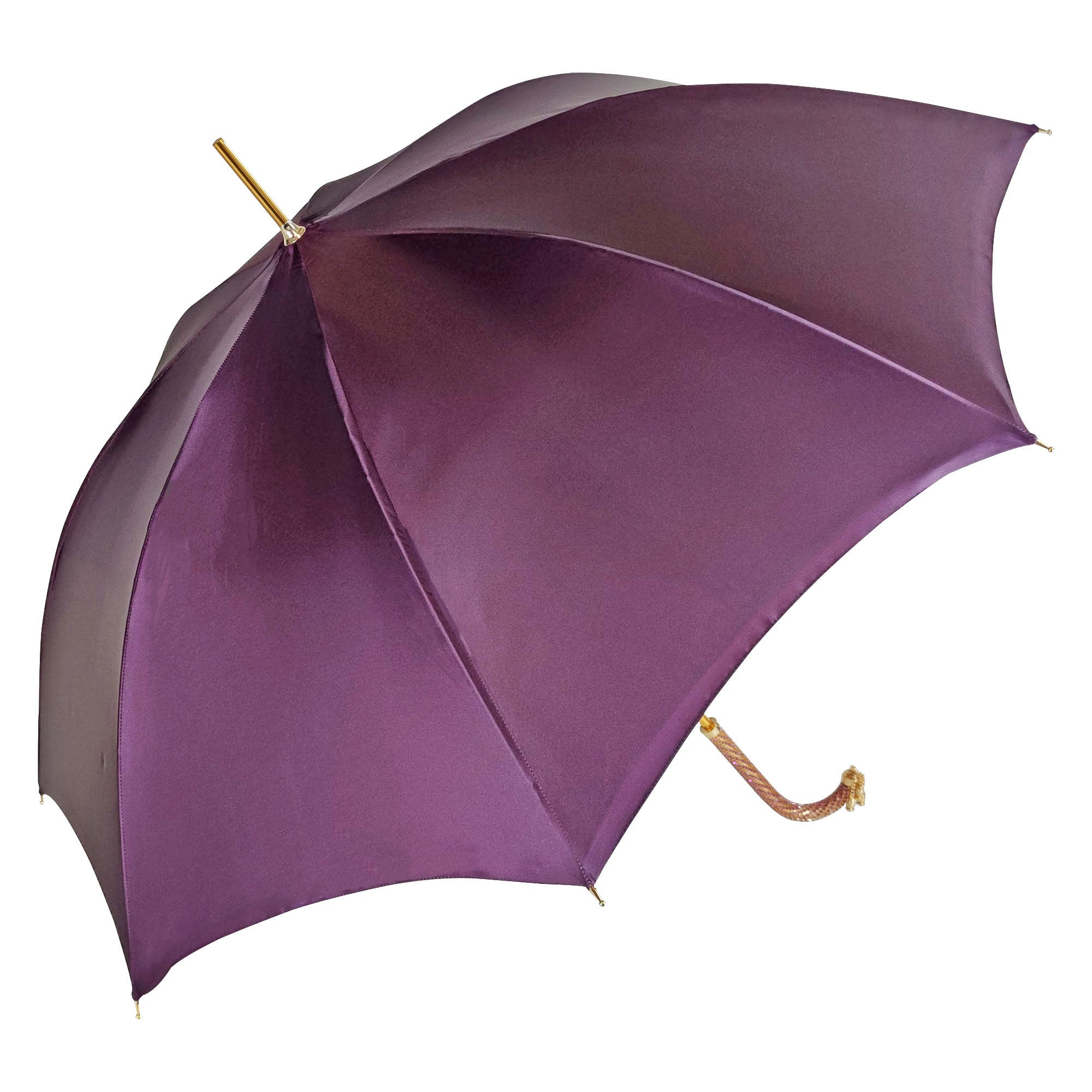 Beautiful Handcrafted Umbrella with Amethyst Crystals