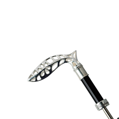 Designer Refined Men’s Umbrella with Silverplated 925 Handle