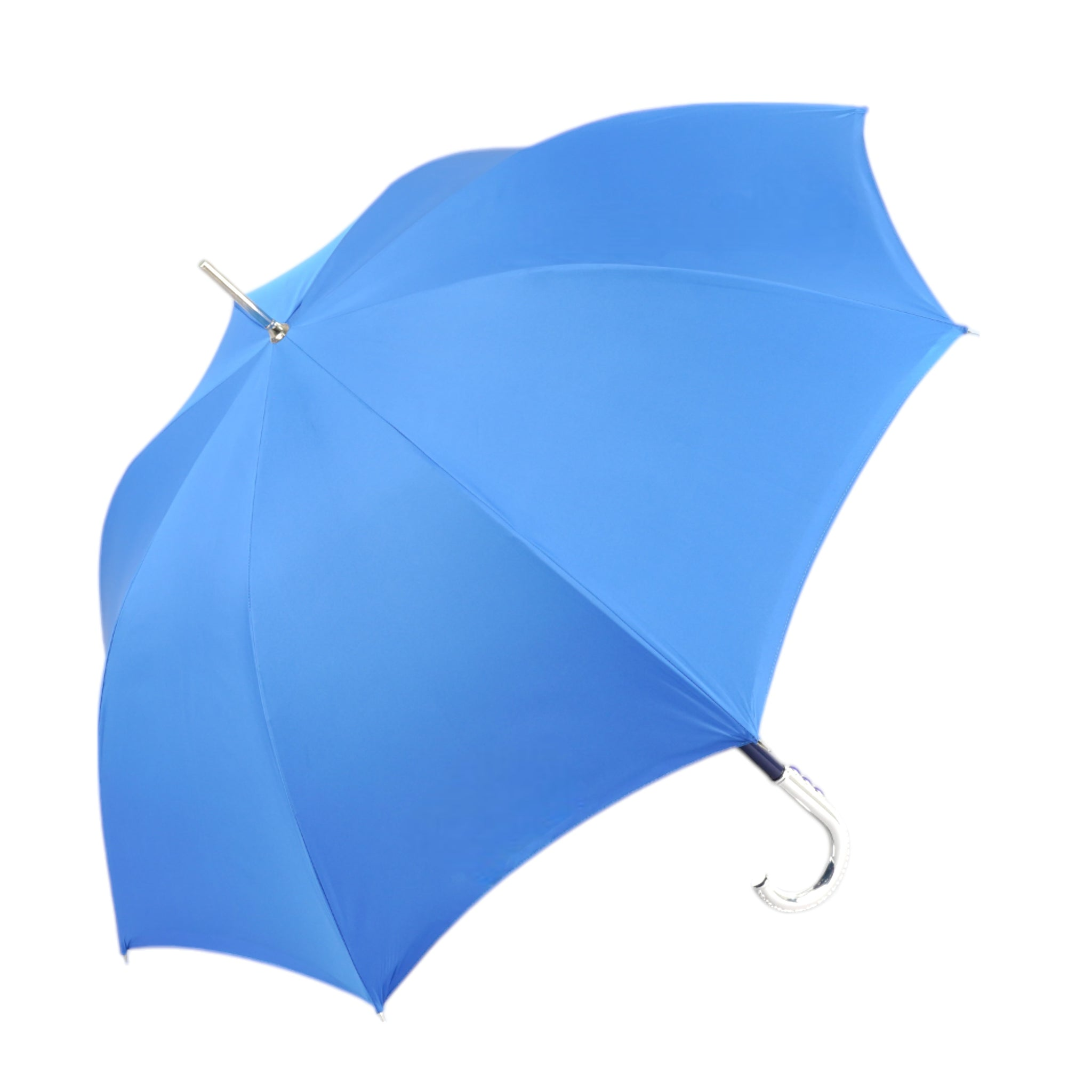 Majestic Royal Blue Men’s Umbrella with Sapphire Crystal Accents