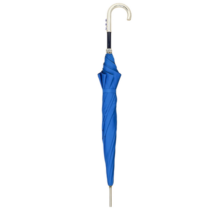 Majestic Royal Blue Men’s Umbrella with Sapphire Crystal Accents
