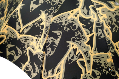 Designer Luxury Umbrella with 24K Gold Horse Head Handle