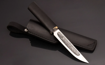 Collectible Yakut-Style Knife – N690 Steel with Hornbeam Handle