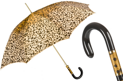 Unique Speckled Automatic Opening Umbrella – Handmade in Italy