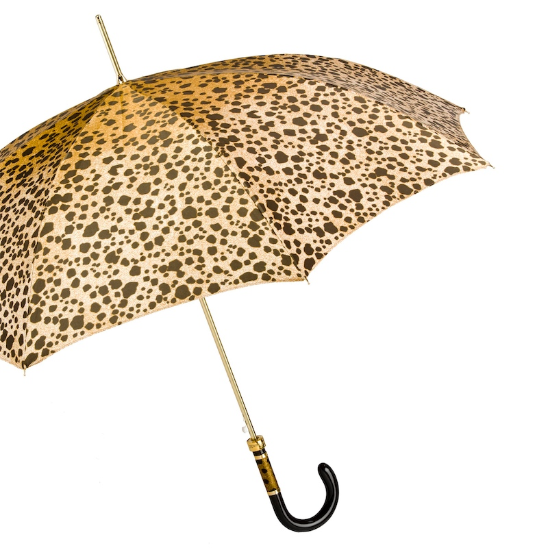 Unique Speckled Automatic Opening Umbrella – Handmade in Italy