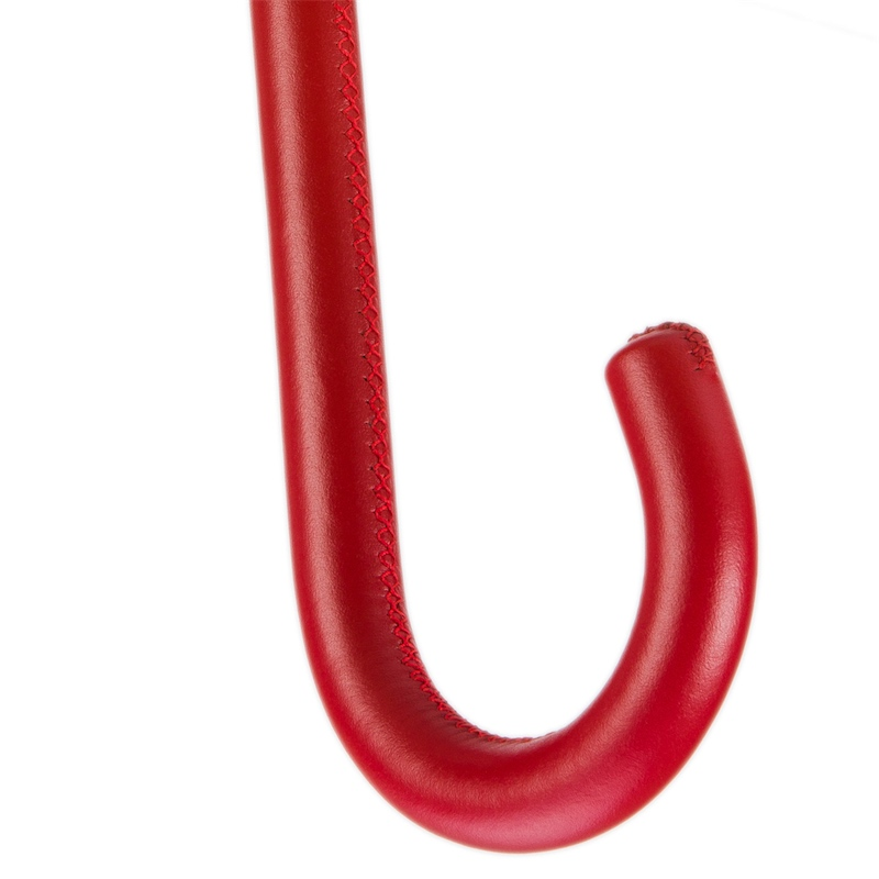 Unique Luxury Red Dahlia Umbrella – Handmade in Italy