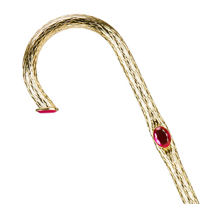 Chic Design Fuchsia Dahlia Umbrella – Handmade in Italy