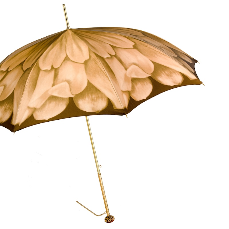 Exclusive Designer Luxury Dahlia Umbrella – Handmade in Italy
