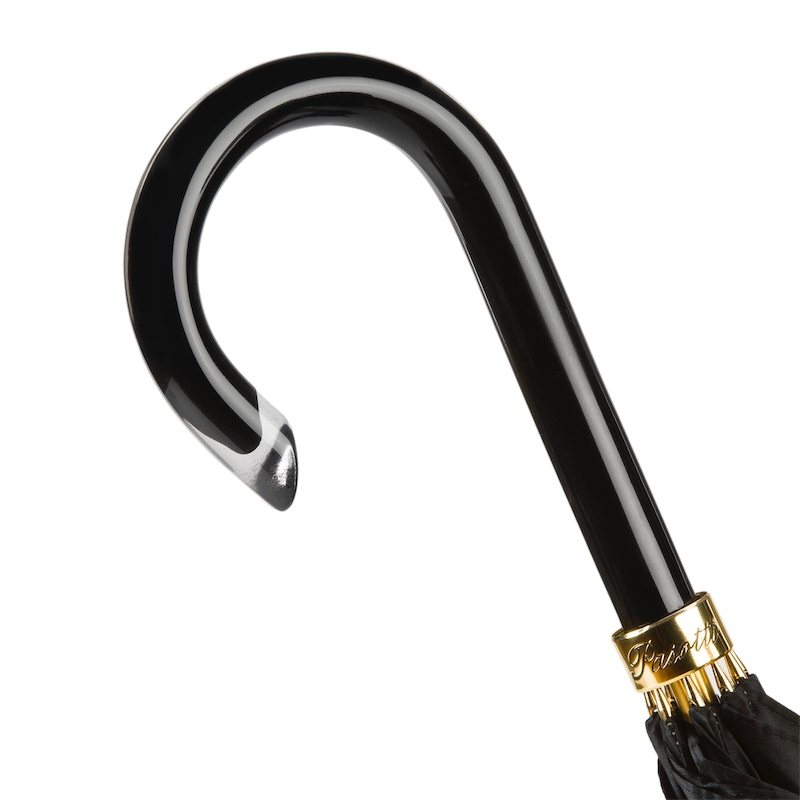 Designer Gold Dahlia Canopy Umbrella – Handmade in Italy