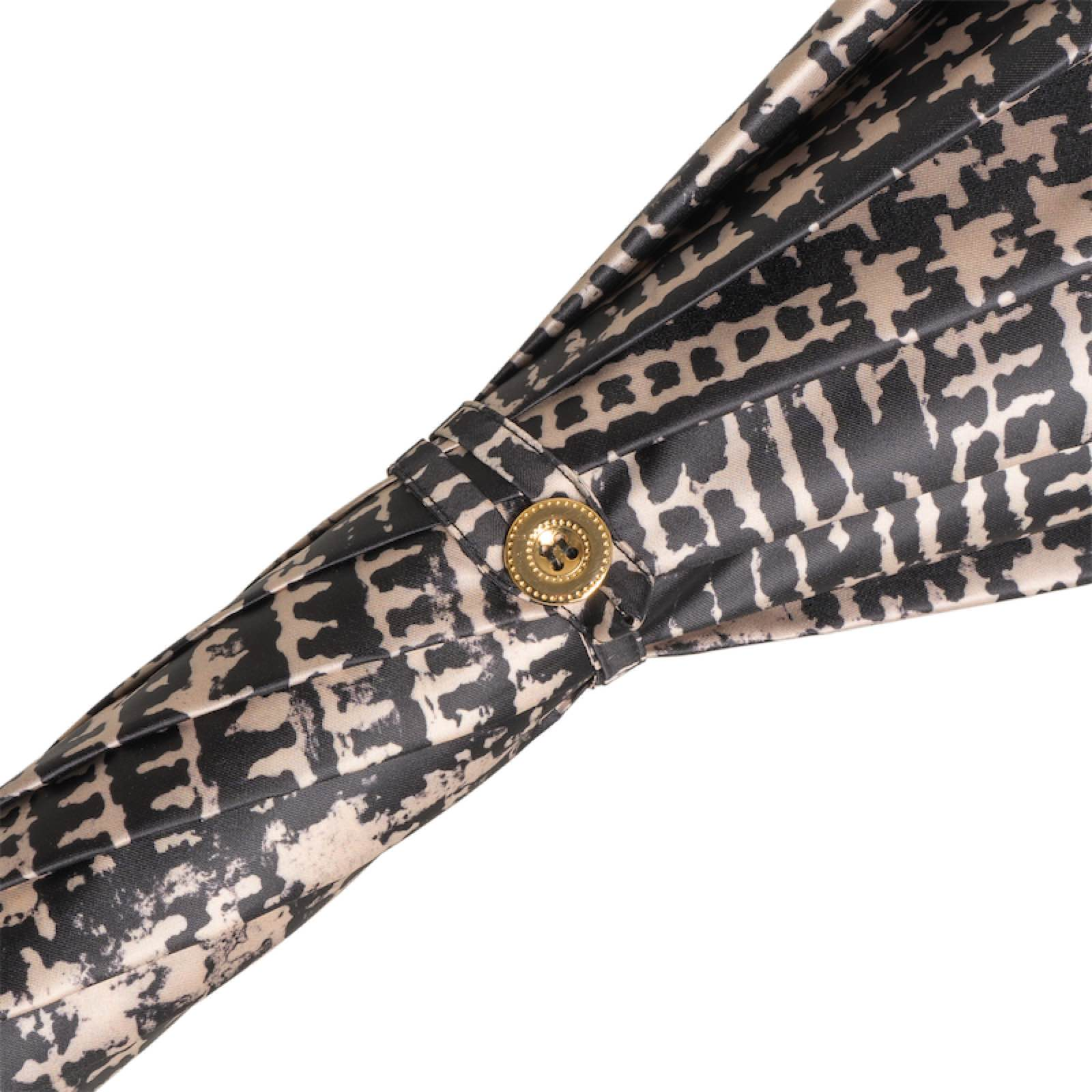 Luxury Umbrella with Studded Leather Handle – Automatic Opening