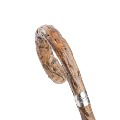 Navy Umbrella with Gorse Wood Handle – Handmade Luxury Umbrella