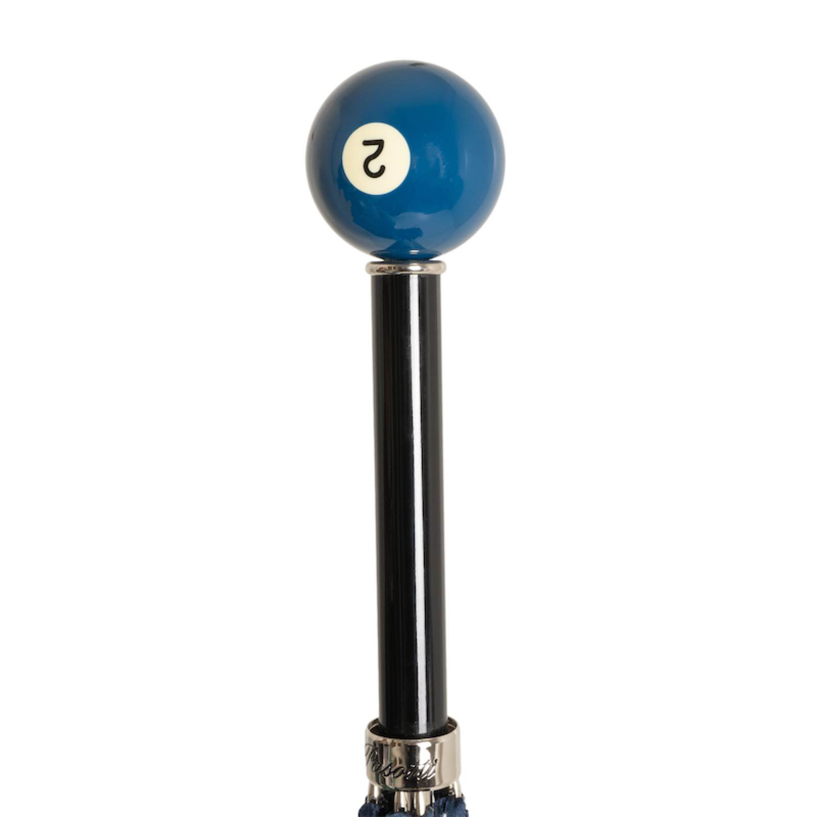 Handmade Luxury Billiard Pool 2-Ball Umbrella with Resin Handle