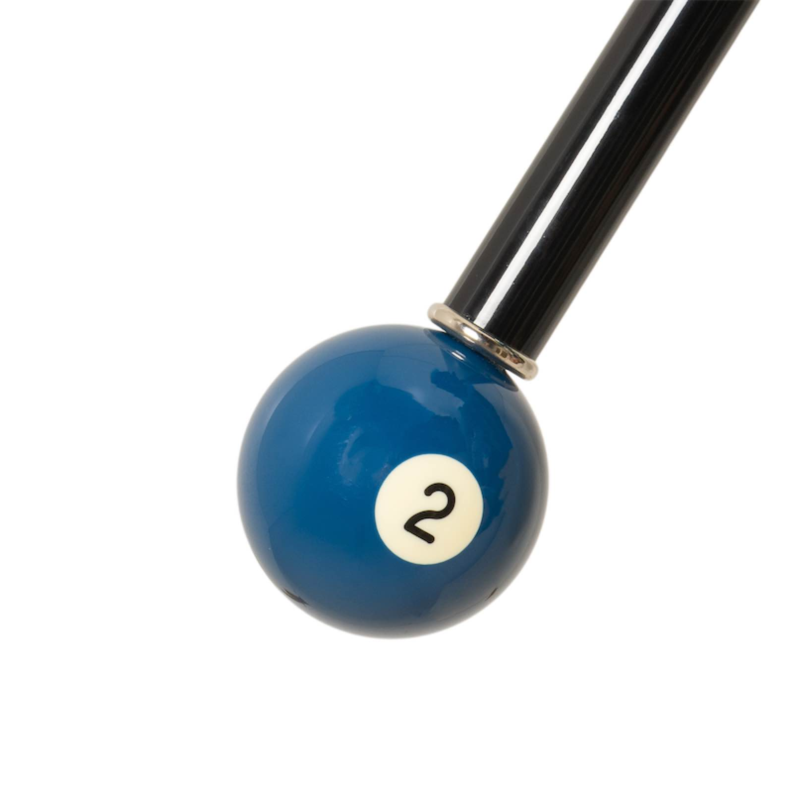 Handmade Luxury Billiard Pool 2-Ball Umbrella with Resin Handle