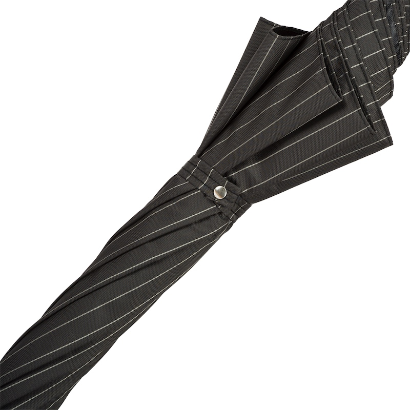 Classic Umbrella with Silver Knob Handle – Handmade Italian Luxury