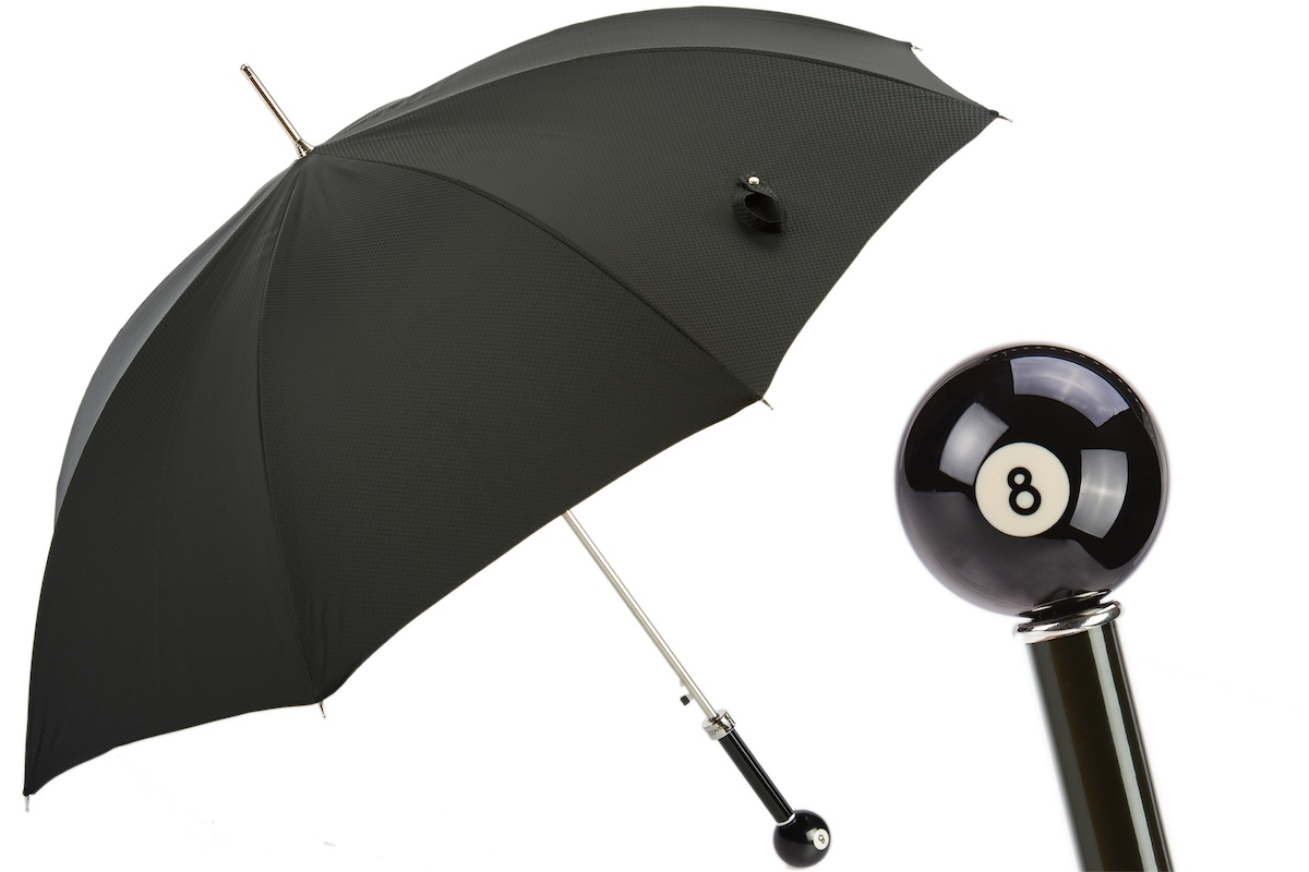 Luxury Billiard Pool 8-Ball Umbrella with Resin Handle
