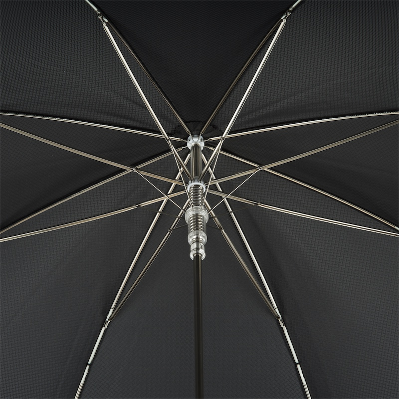 Luxury Designer Silver Greyhound Handle Luxury Umbrella