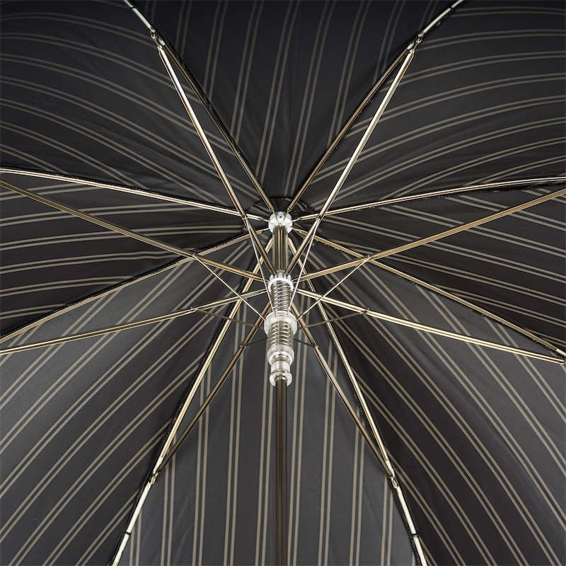 Hand Carved Duck Umbrella with Wooden Handle – Handmade in Italy