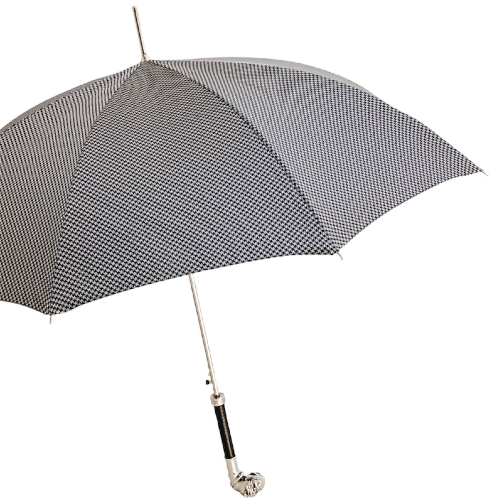 Fashion Bulldog Umbrella with Metal Handle – Handmade in Italy