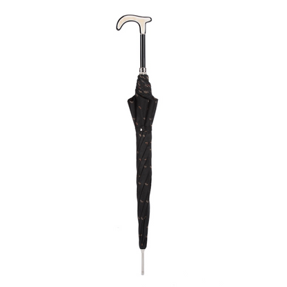 Paisley Umbrella with Genuine Water Buffalo Horn Handle