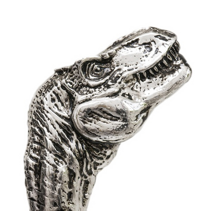 Luxury T-Rex Umbrella with Brass Handle – Handmade in Italy