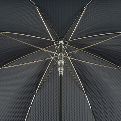 Luxury T-Rex Umbrella with Brass Handle – Handmade in Italy