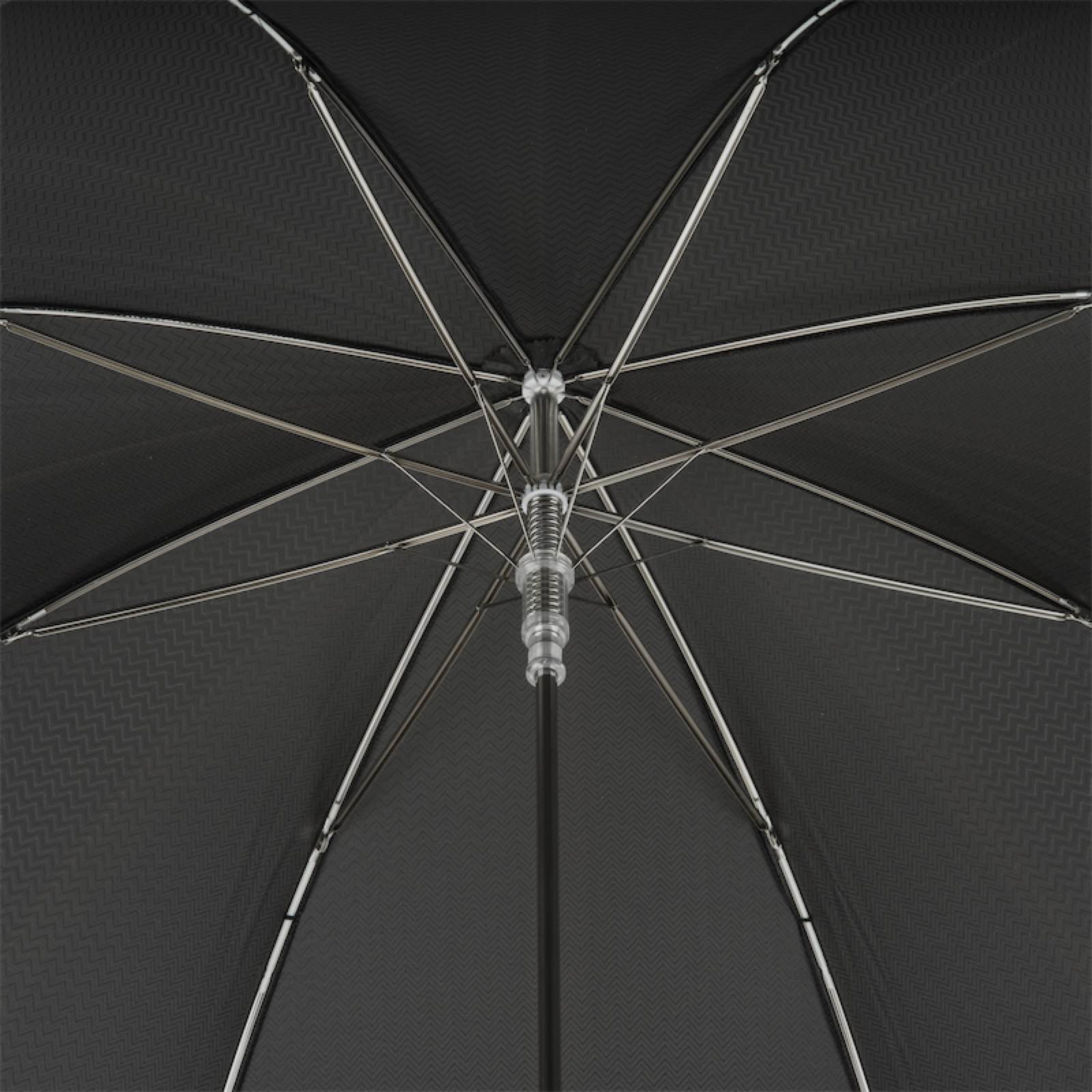 Vintage Panther Umbrella with Brass Handle – Handmade in Italy